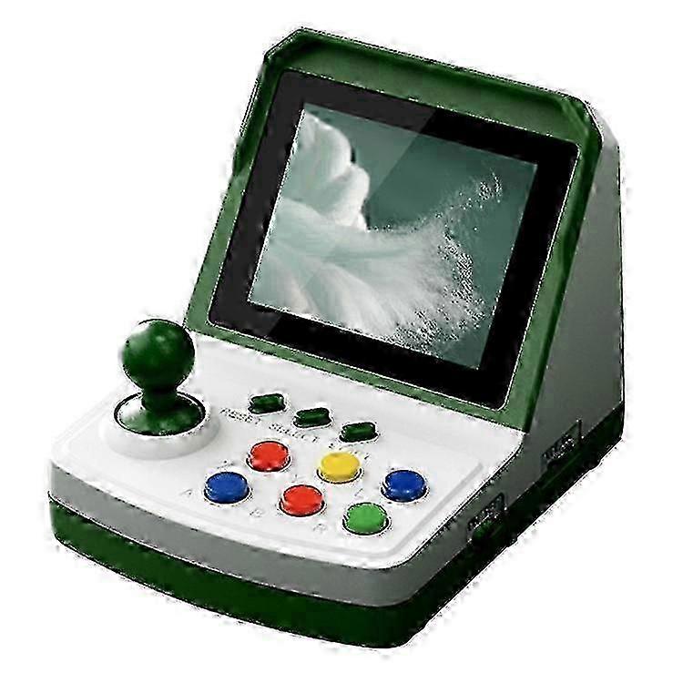 POWKIDDY A6Plus Support 2 Players Retro Video Game Console 3.5 inch Screen Game Console with 2 Controllers