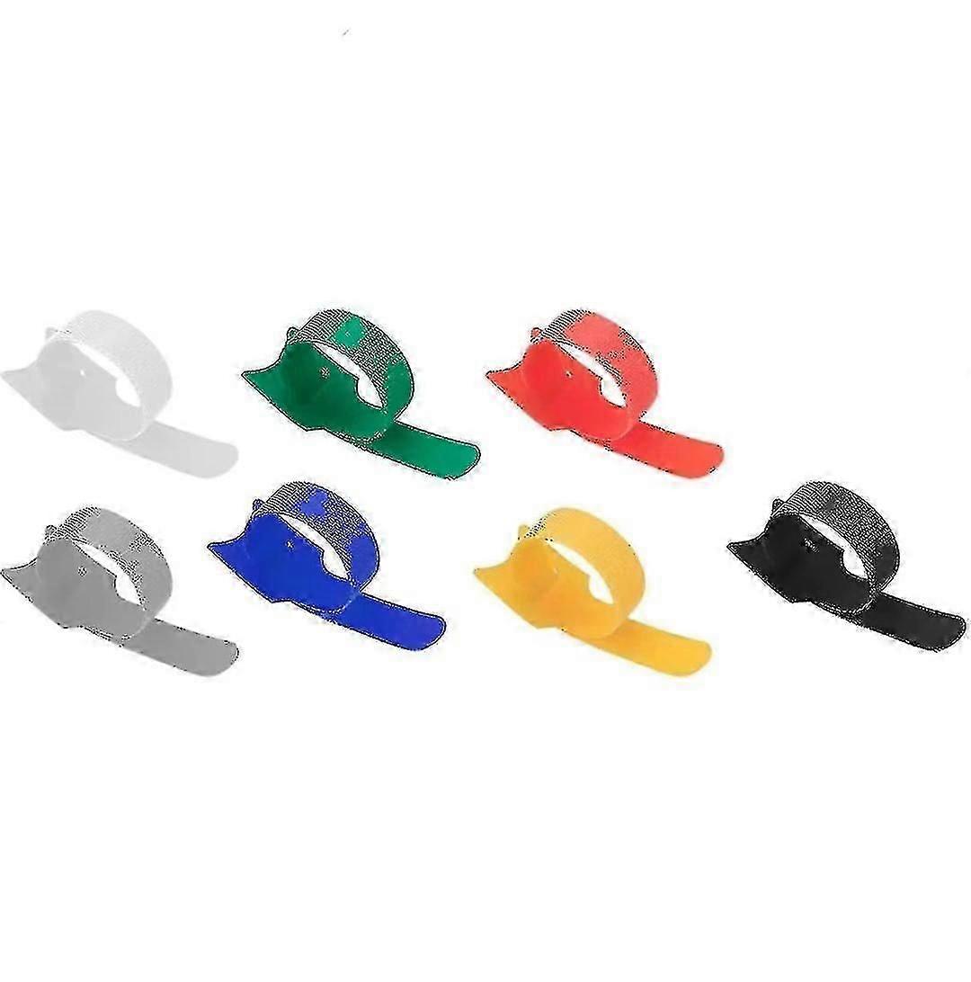 70 Pieces Of Reusable Cable Ties, Tie Ties, Hook And Loop Ties