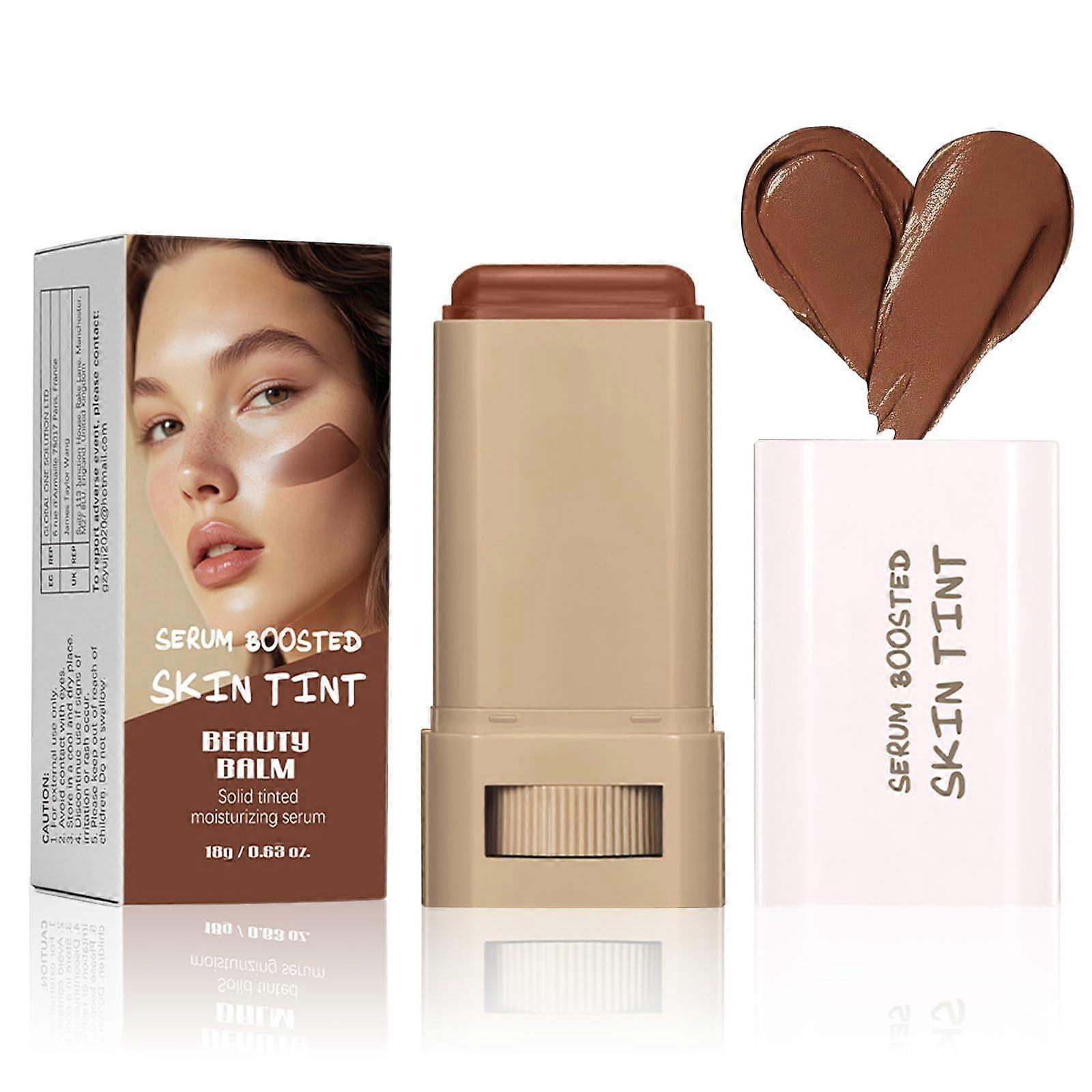 Waterproof Foundation Stick Shade 02 Long Wearing Lightweight Matte Full Coverage