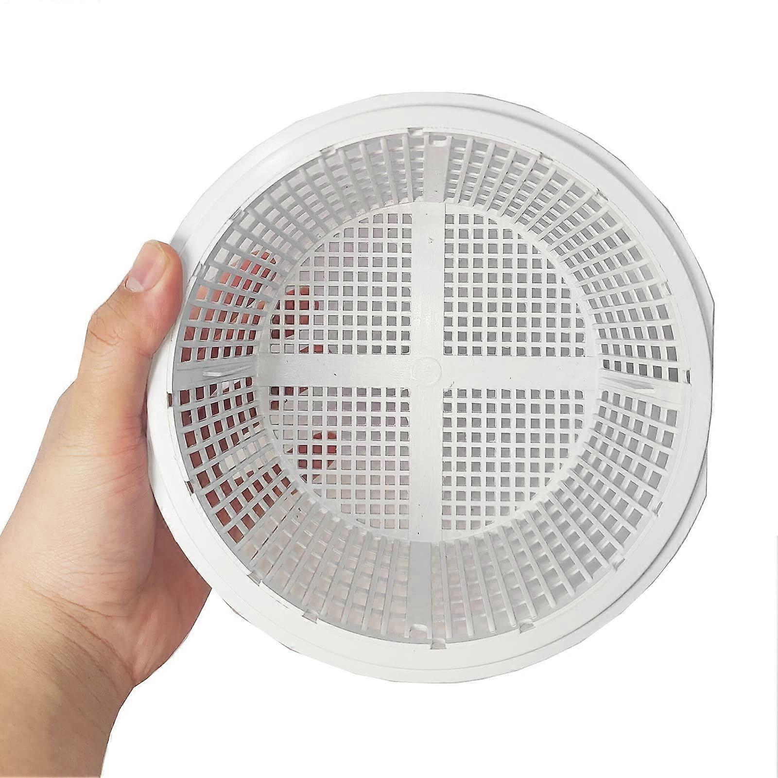 Pool Skimmer Basket for Inground Swimming Pool Filter, Durable Leaf and Debris Strainer