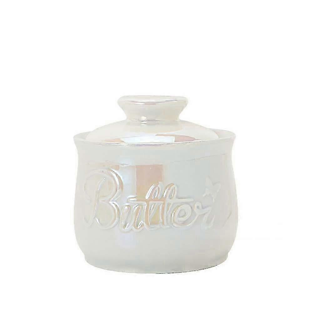 Ceramic Butter Storage Container Keeps Butter Soft and Spreadable Butter Dish 26-27s