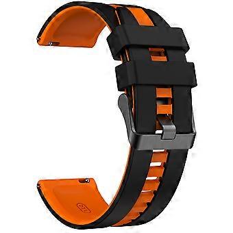 For Huawei Watch GT 3 42mm/GT 3 Pro 43mm Universal 20mm Smartwatch Strap Silicone Wrist Band