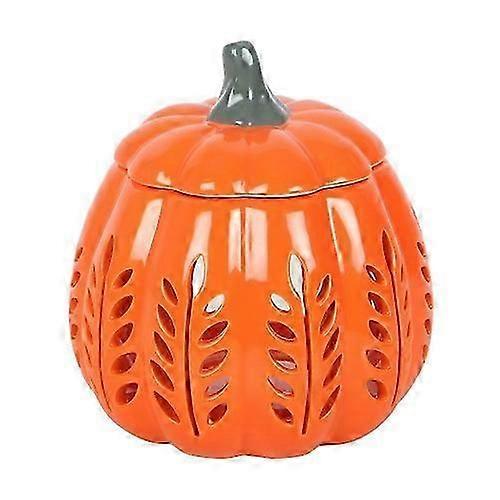 Something Different Leaf Cut Out Pumpkin Oil Burner