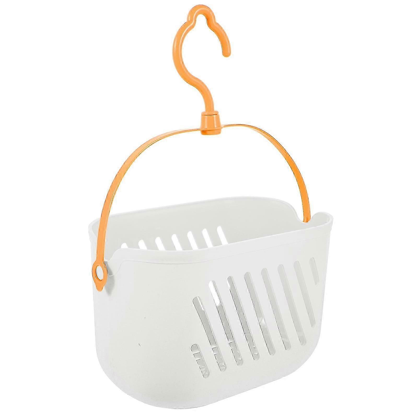 Plastic Hanging Shower With Hook For Bathroom - White