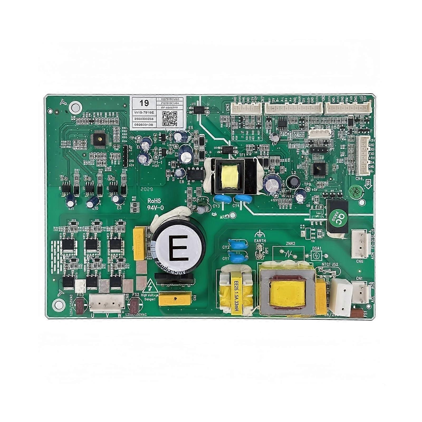 W197919E Refrigerator Power Control Board for Finlux SBS440IX Fridge Main PCB Replacement