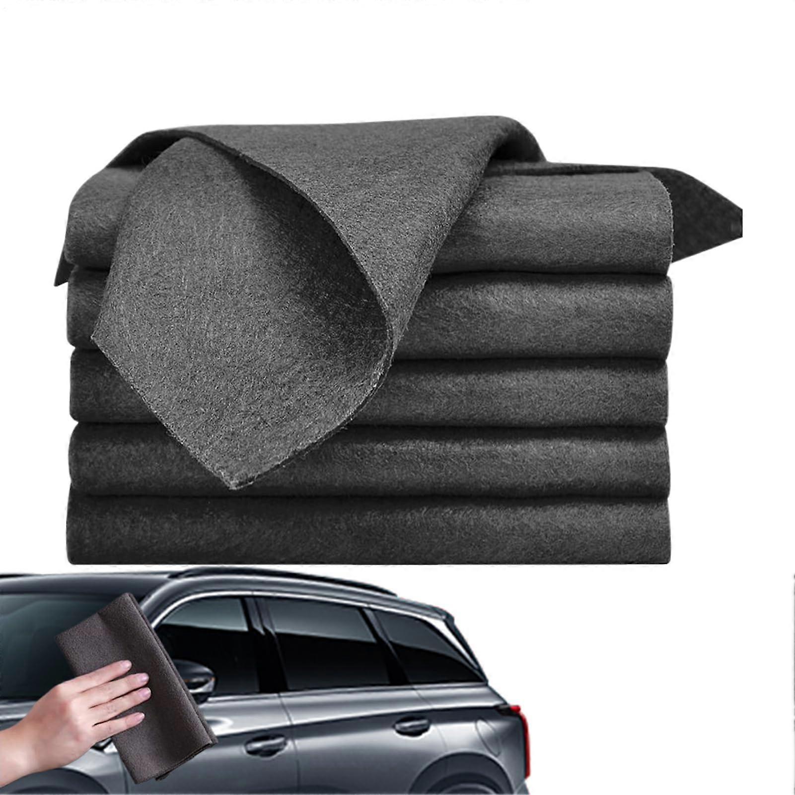Microfiber Cleaning Cloth 5Pack  Absorbency Lint Towels for Kitchen Windows and Glass