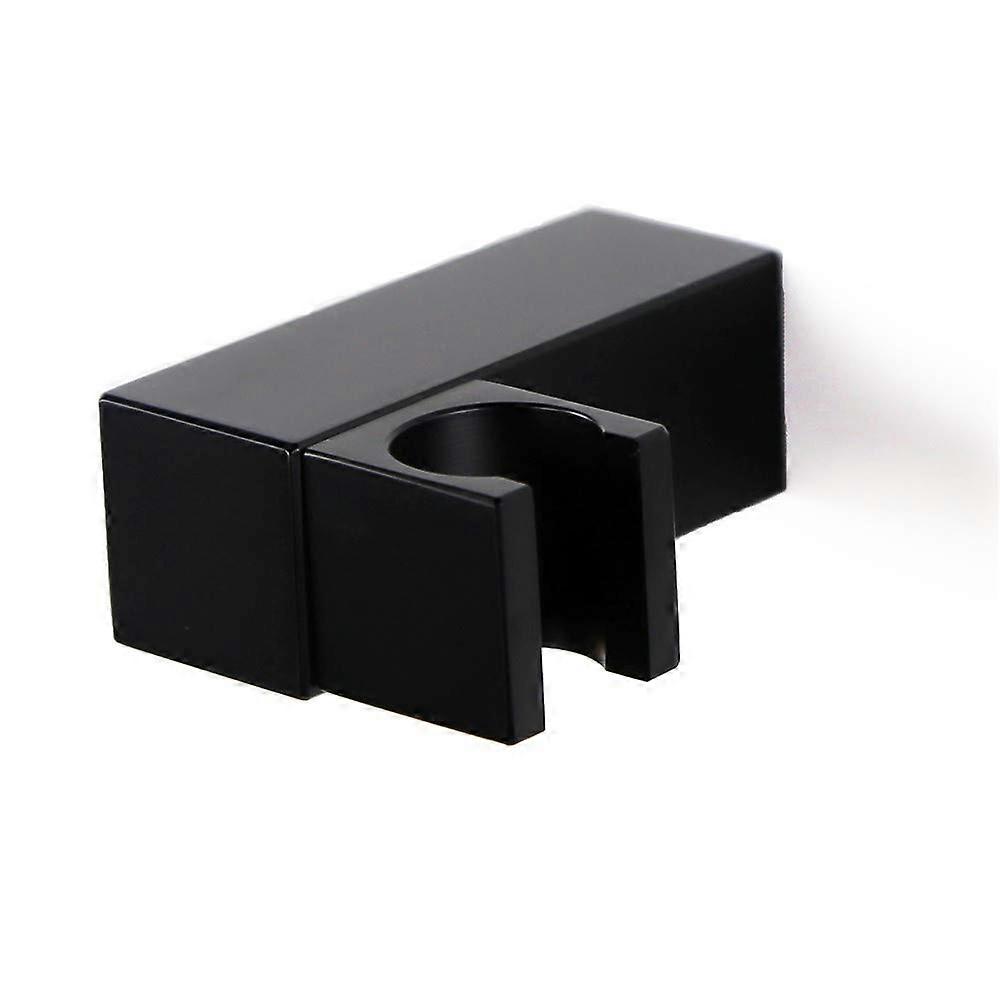 Solid Brass Shower Head Holder Wall Mount Black Adjustable Handheld Bracket RustProof