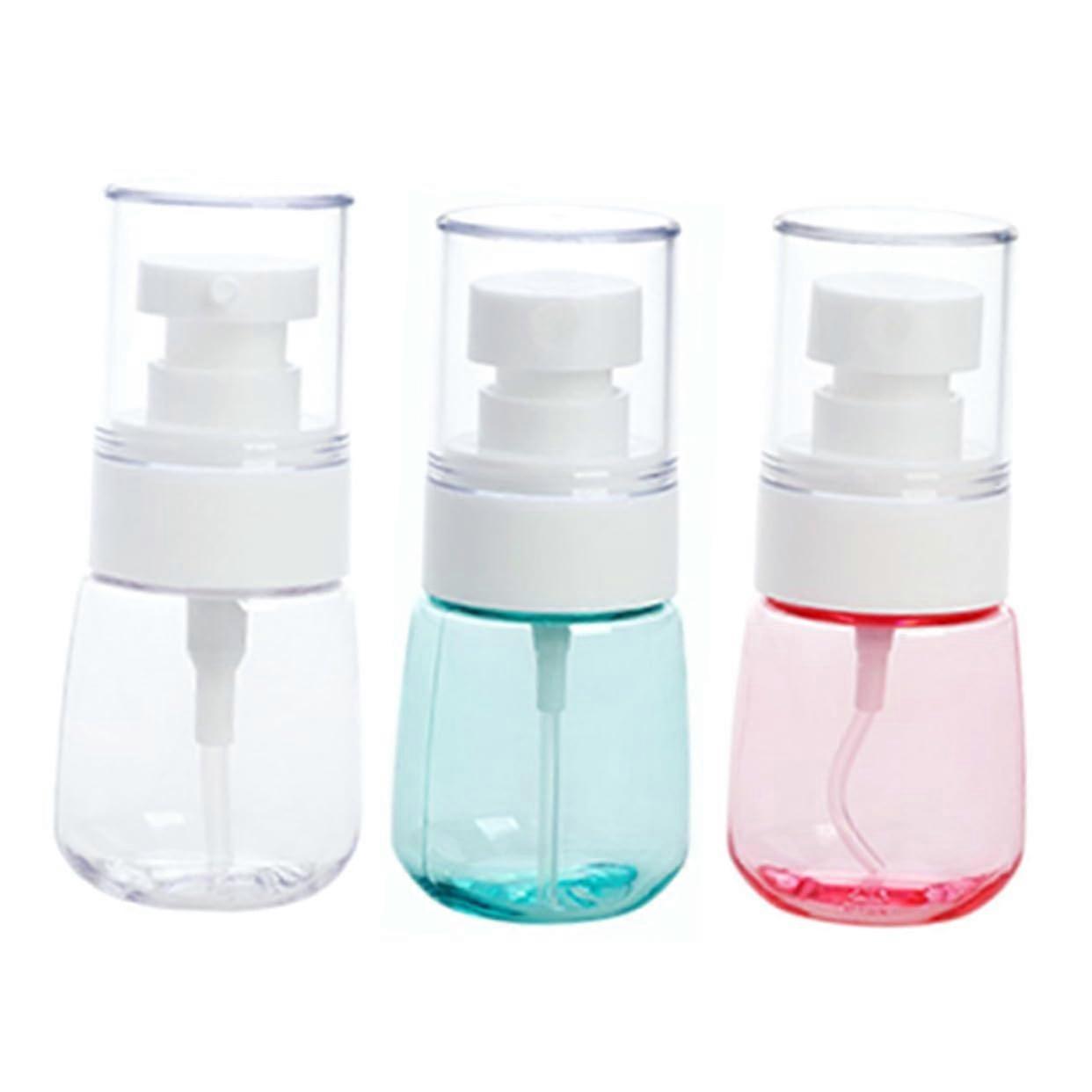 Travel Perfume Spray Bottle Set, LeakProof Refillable Atomizer, Transparent Compact Design for Travel