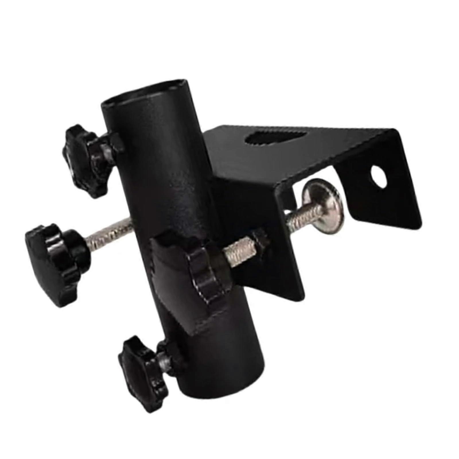 Balcony Parasol Holder with Tool Quick Install, AntiSlip Stable Patio Umbrella Clamp