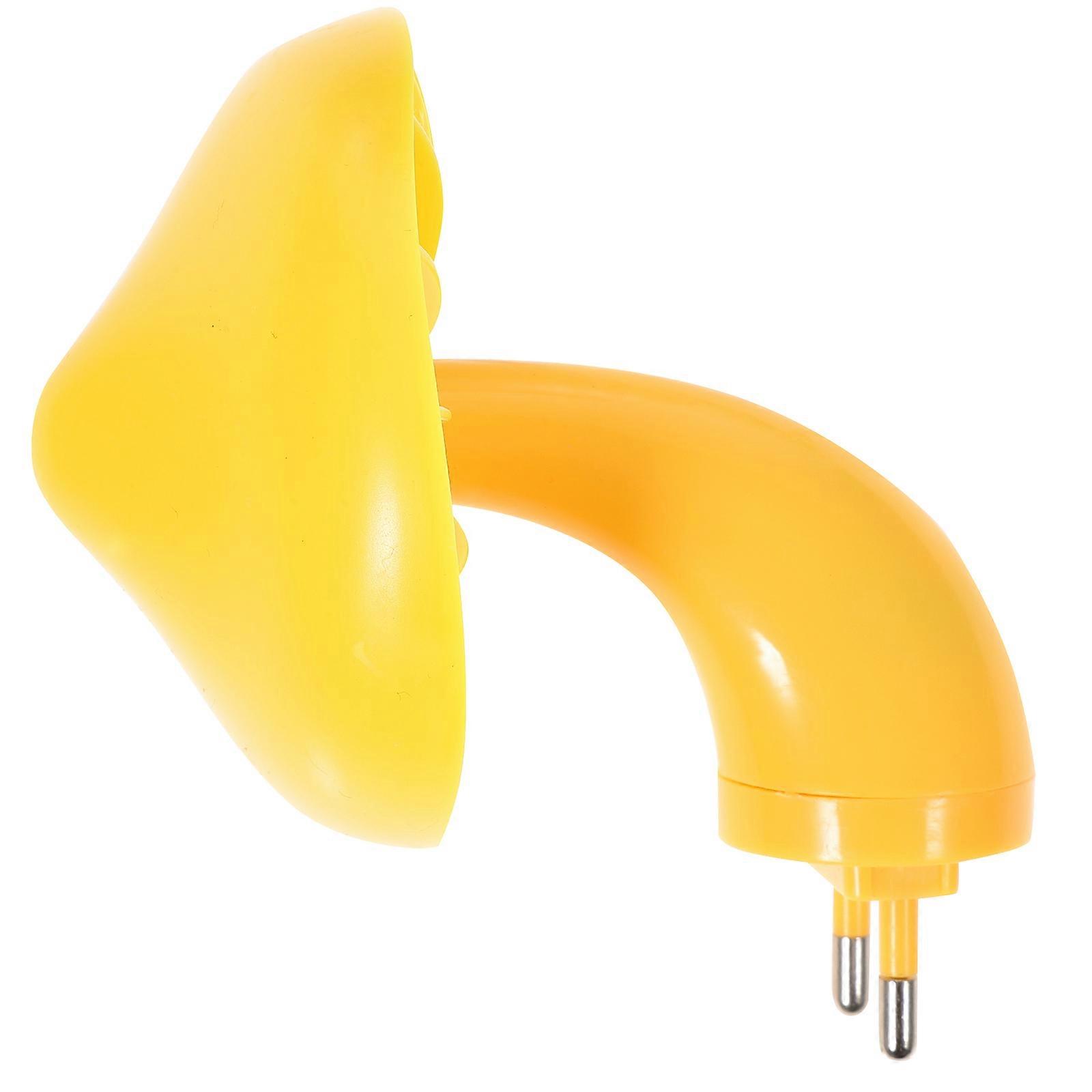 Yellow LED Night Light Mushroom Lamp for Lighting Wall Plug-in