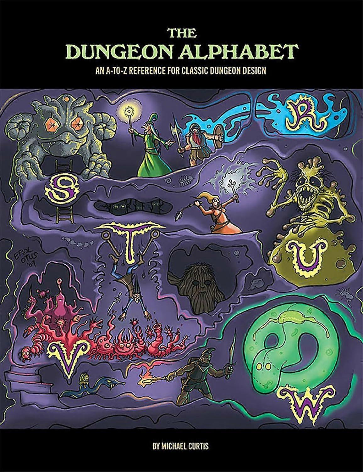 Dungeon Alphabet Expanded (Hardback System Neutral Sourcebook)