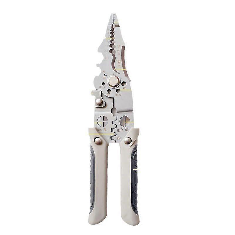 Wire Stripper Twister Multi Function Tool Electrical Voltage Tester Pliers Cutting Pulling Wires Cable Scissors