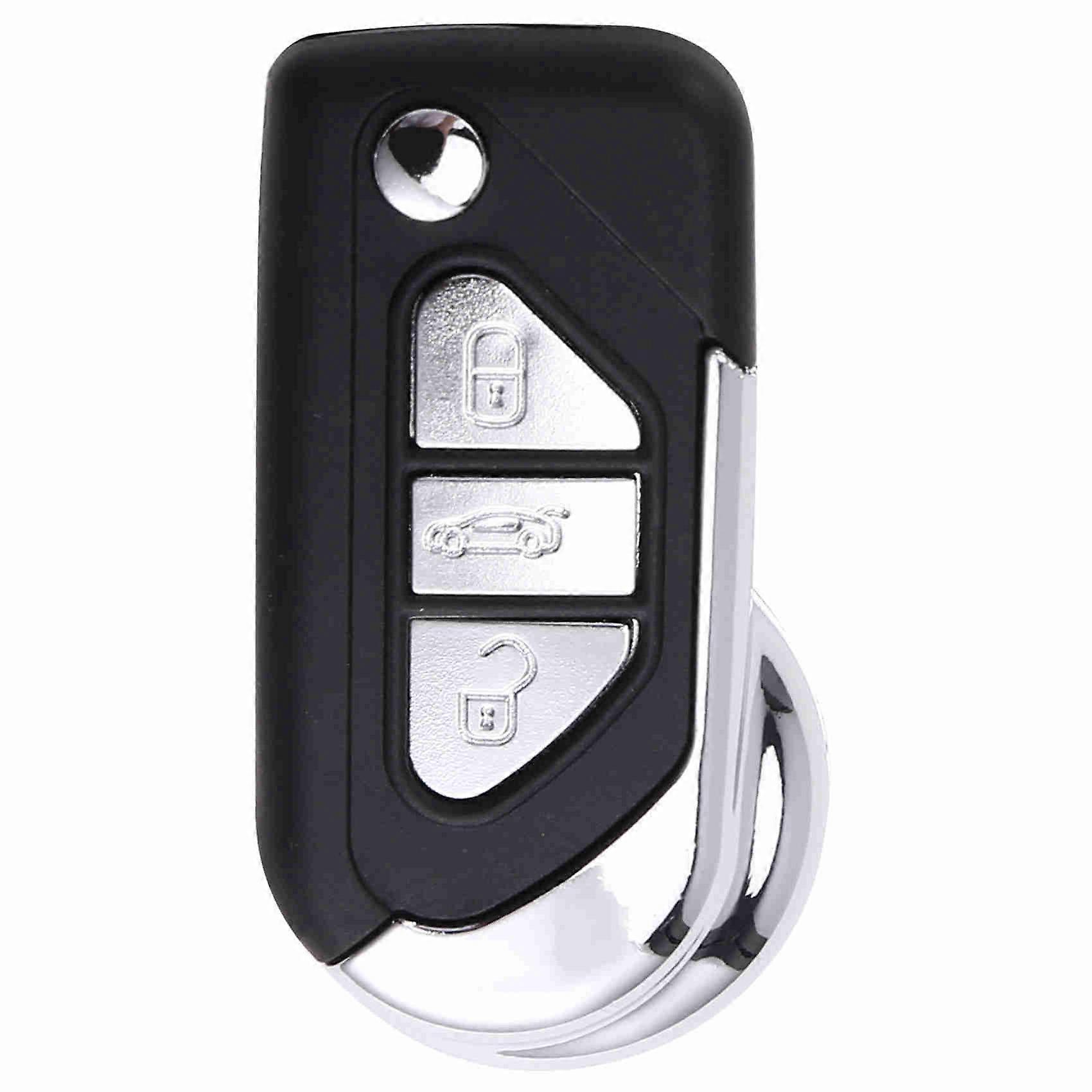 Car 3 Buttons Key Shell Folding Remote Control Car Key for
