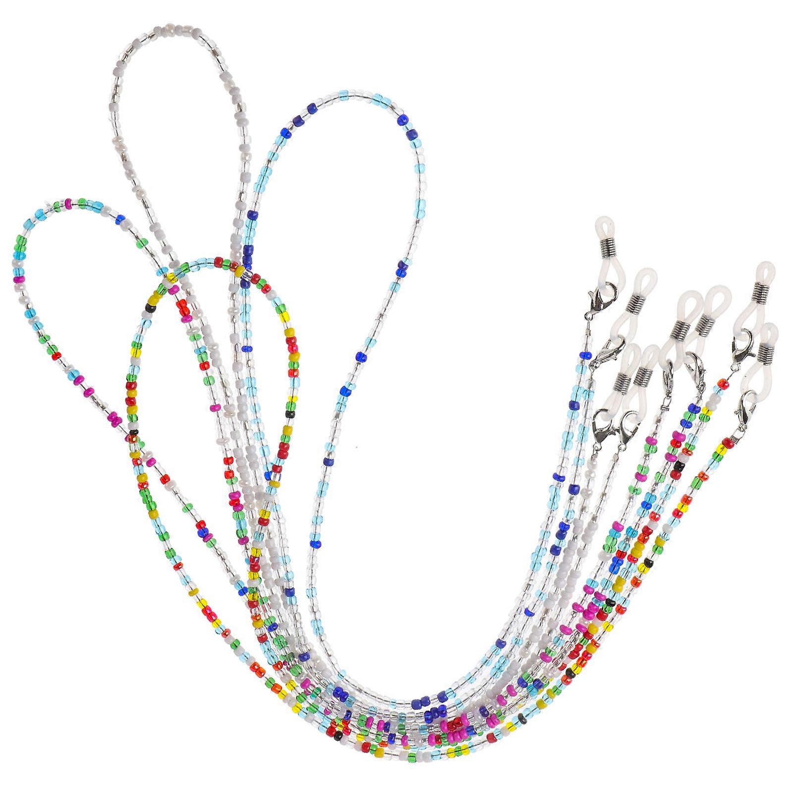 Acrylic Glasses Strap Eyeglasses Chain for Replacement 12Pcs