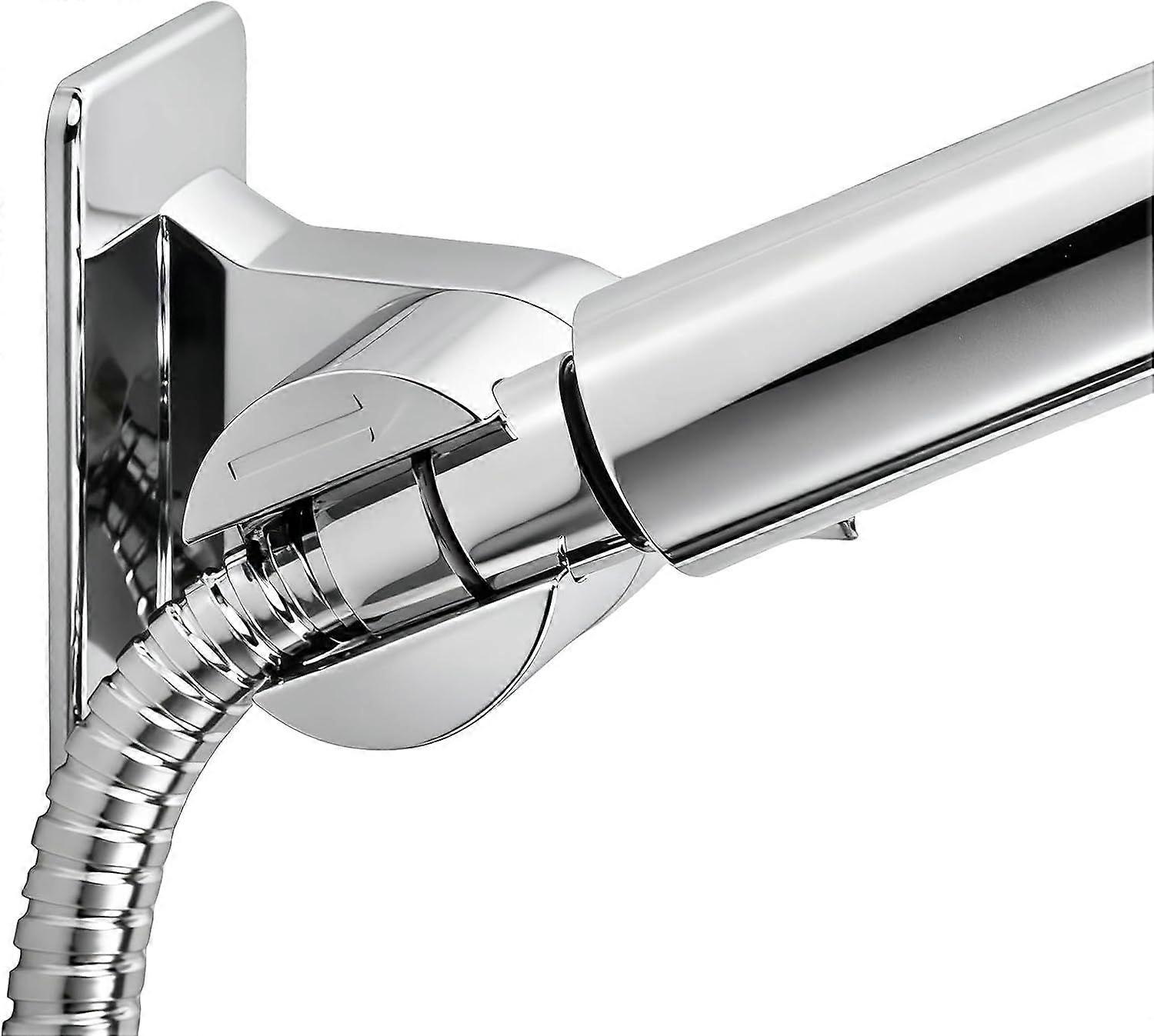 Handheld Shower Head Holder - No Drill - 360 Variable Adjustable - Tension Nut