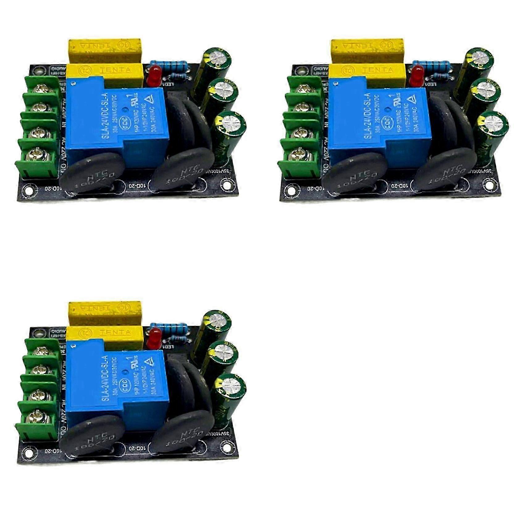 3X 2000W Class A Power Amplifier Delay High-Power Power Supply Soft Start Protection Board