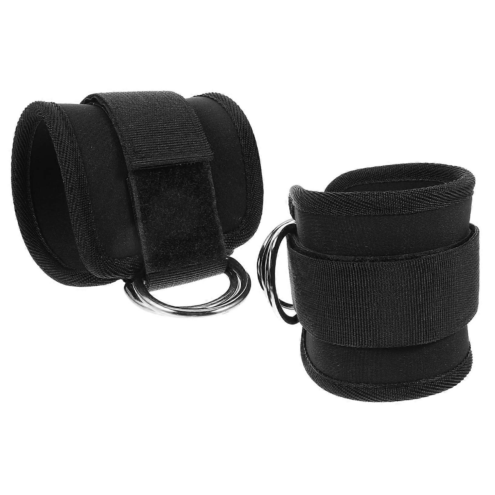 2pcs Adjustable Gym Ankle Straps for Cable Machine Leg Workouts and Glute Activation