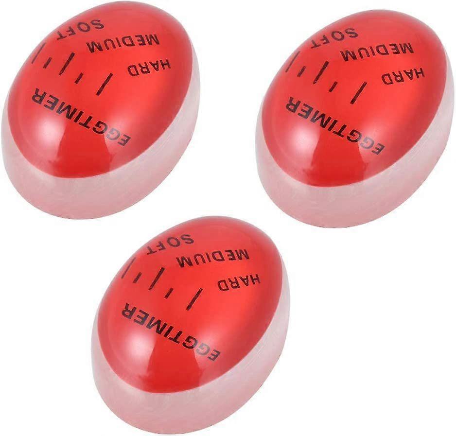 Color Changing Indicator Soft Medium and Hard Boiled Eggs,Heat Sensitive, Safe