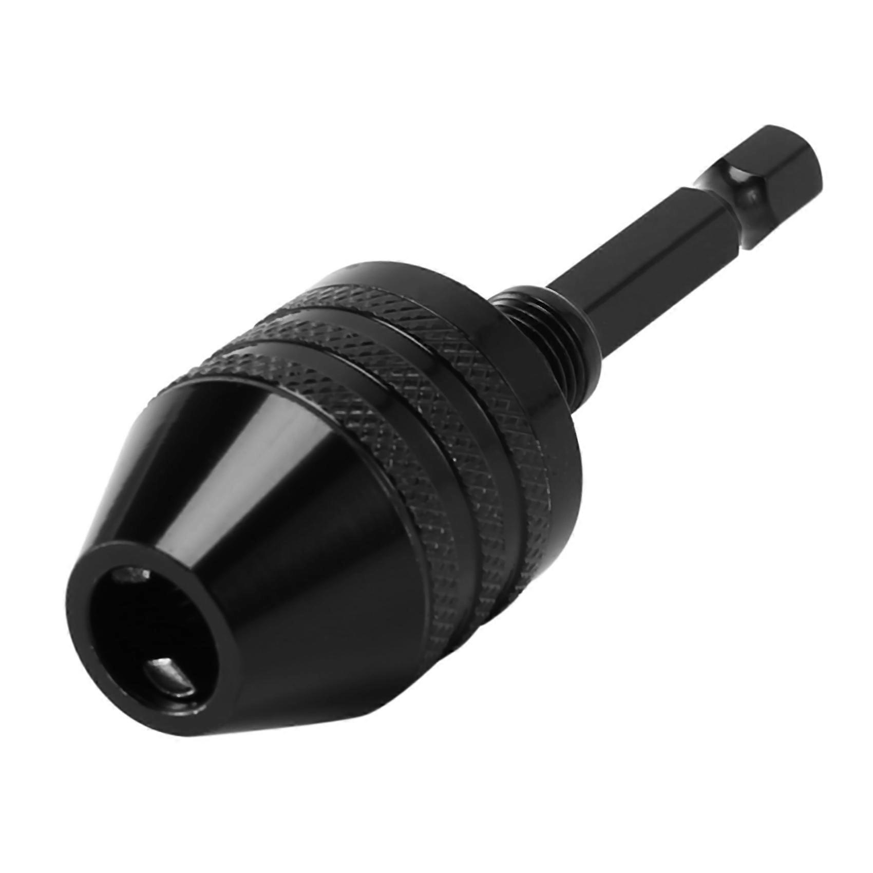 0.3-8mm 1/4 polegadas Keyless Drill Chuck Screwdriver Impact Driver Adaptor Hex Drill Grinder Quick Chan
