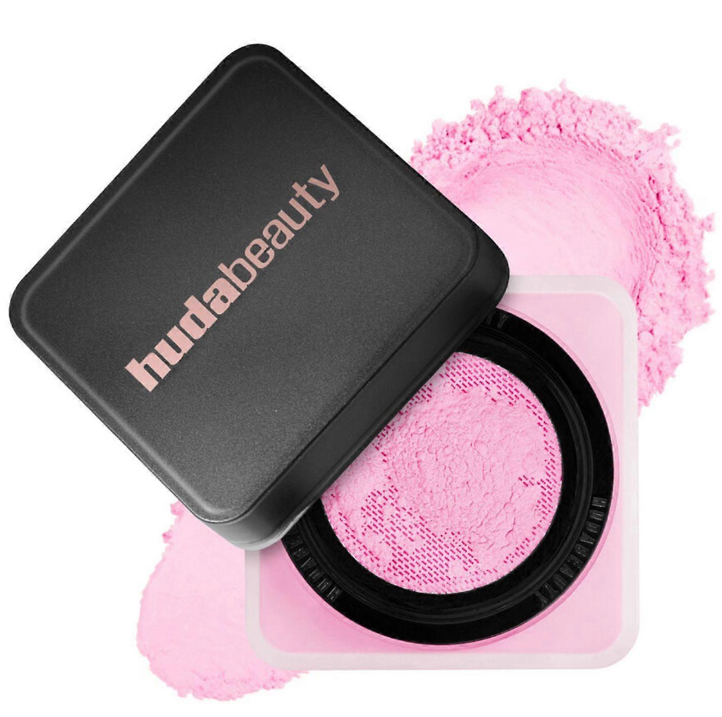 Easy-baking setting powder, semi-transparent setting powder, long-lasting makeup setting.