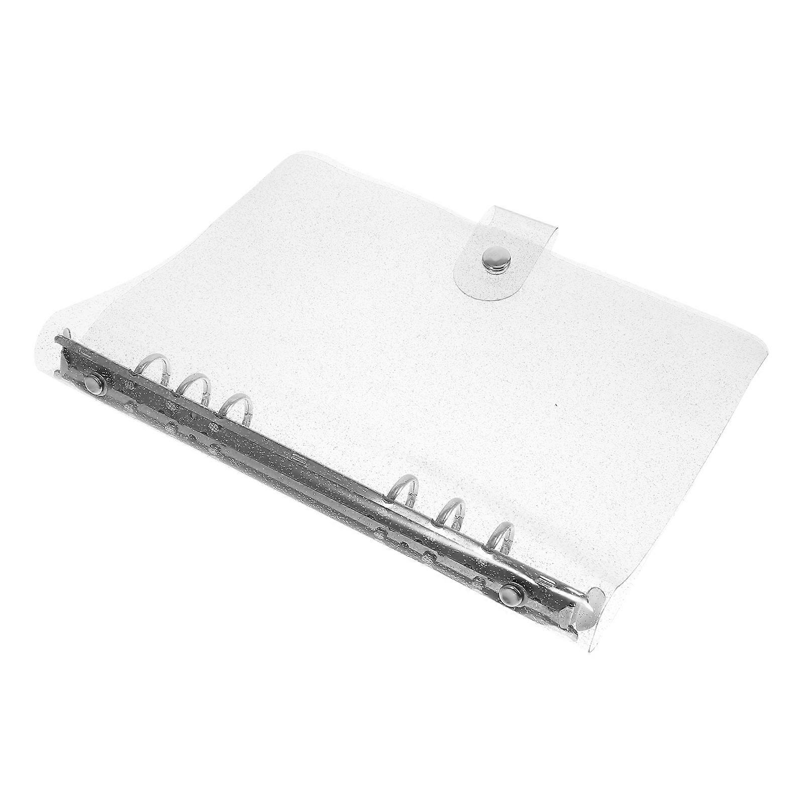 Handbook Protector PVC Case for Protection Use 2Pcs Transparent Creative Notebook Covers