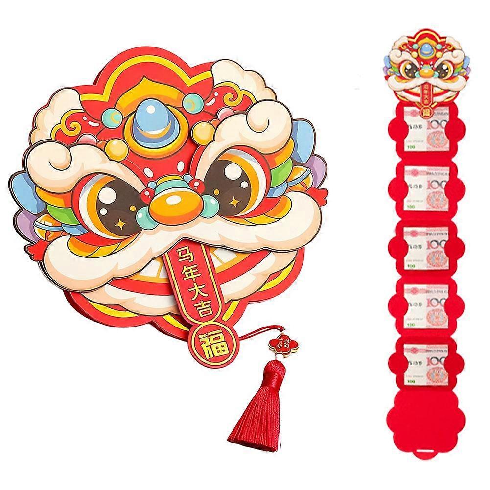 Foldable Creative Red Envelope For New Year Cele bration Gift