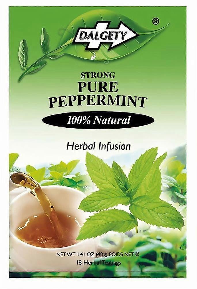 Dalgety Teas Pure Peppermint 18 Teabags - 6 Pack