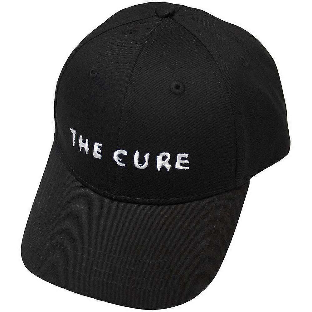 The Cure Text Logo Baseball Cap