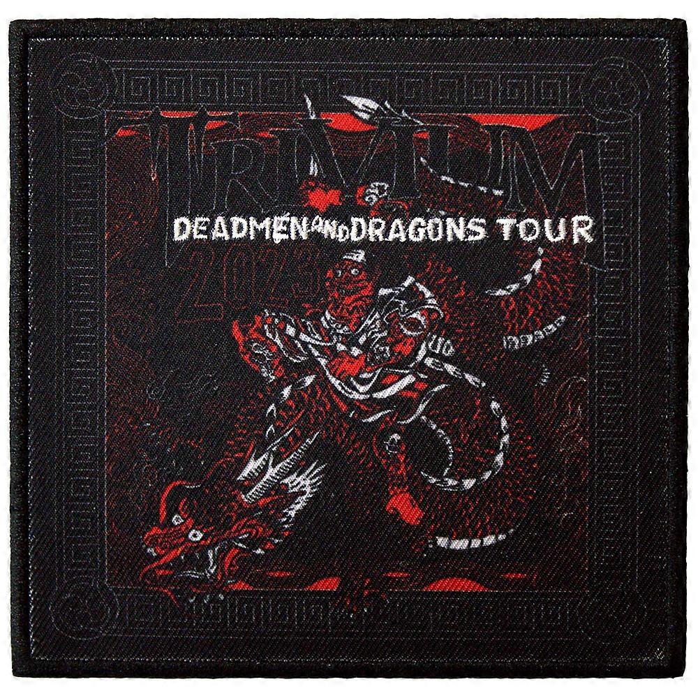 Trivium Deadmen And Dragons Tour 23 Standard Printed Patch
