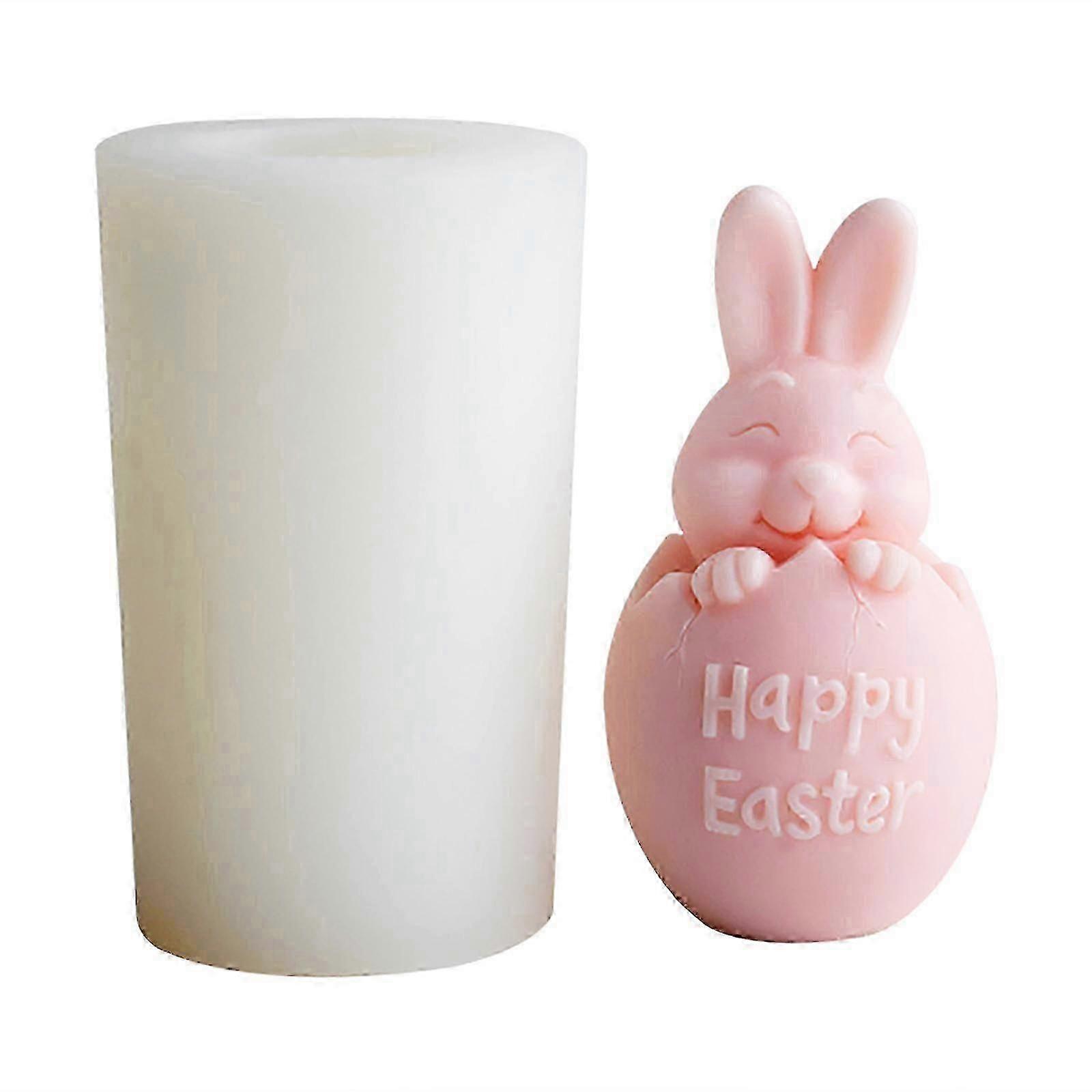 Easter Bunny Silicone Mold for Chocolate Soap Baking