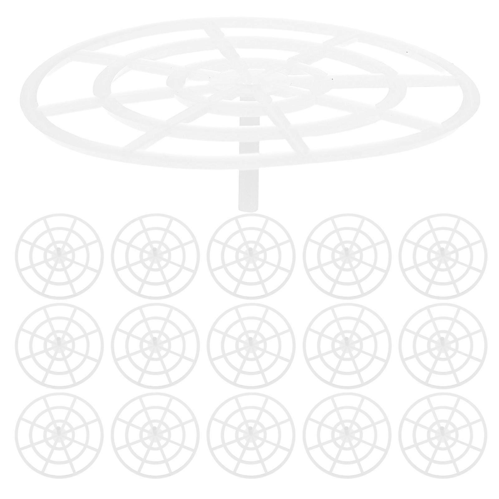 Mesh Plate Presser Plastic Fermentation Tool for Home Use 20Pcs