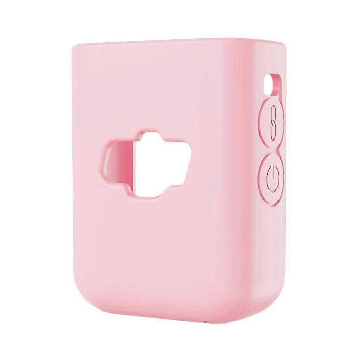 Silicone Protective Case for Mic 2 Wireless Microphone Scratch-Proof Protector Cover Camera Vlog Pink