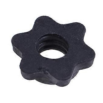 Dumbbell Hex Nut Rod Spinlock Collars compatible with Barbells Bar Fitting Clamps Strength Training Sports