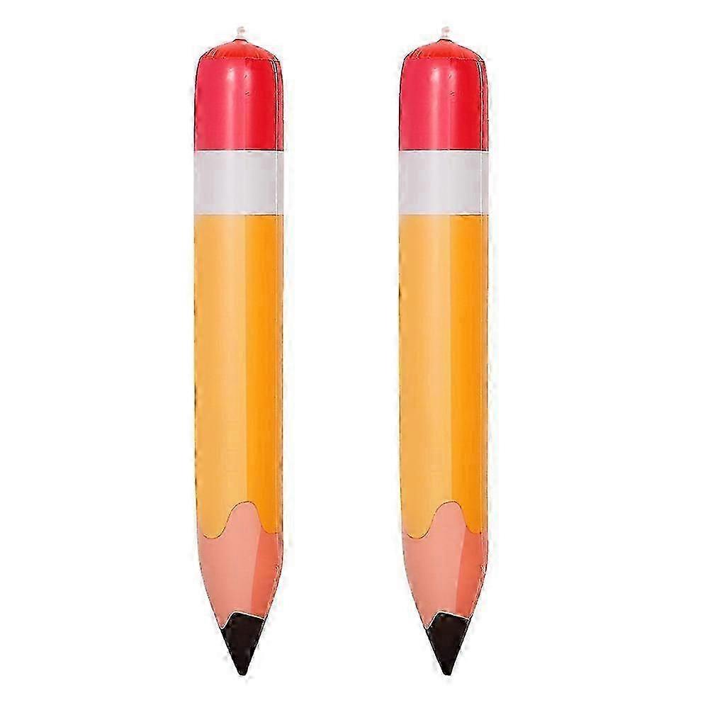 Inflatable Pencil Decorations | Back to School Classroom Use | 2Pcs