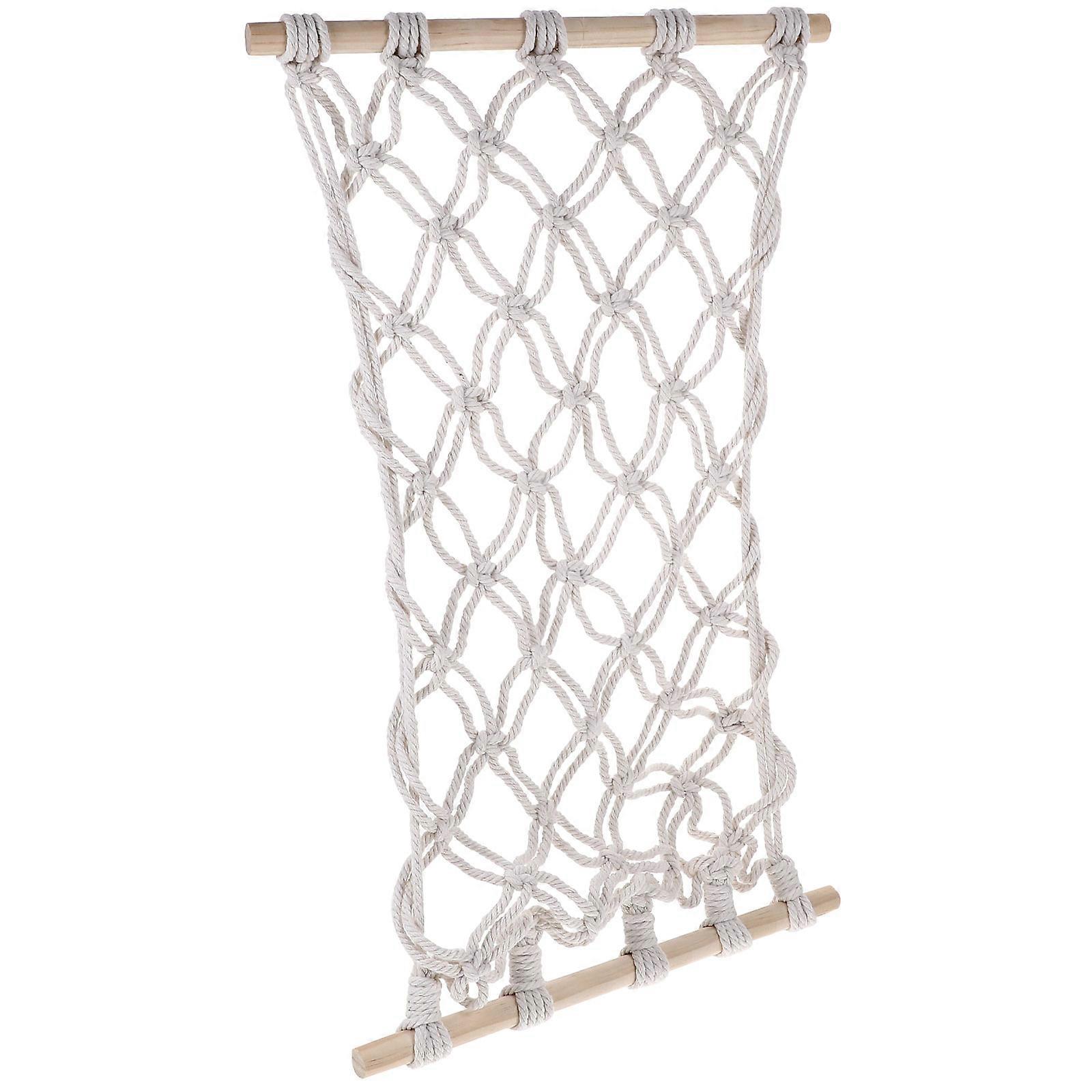 Multi-Function Vegetable Basket Cotton Rope Holder for Home 4Pcs
