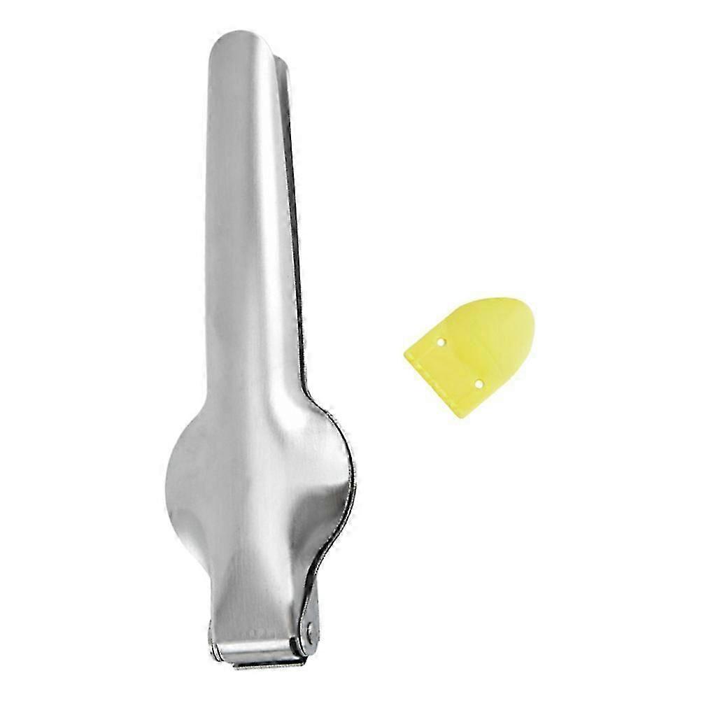Stainless Steel Nutcracker Chestnut Clip Cross Type Restaurant Use Rust-Proof 2Pcs