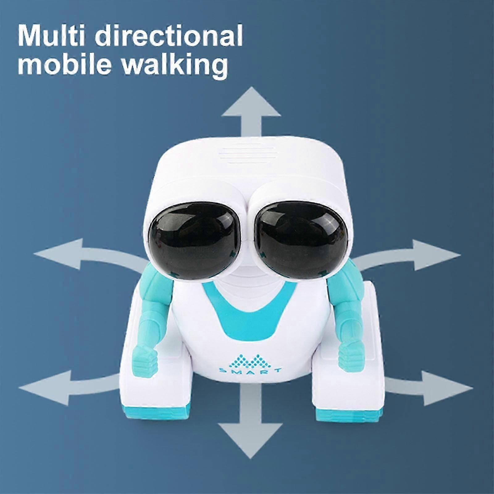 Intelligent Interactive RC Robot with Programming, Music, Lights for Educational Play Age 3+
