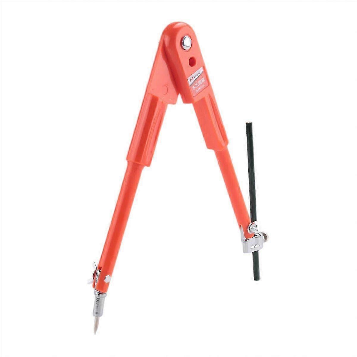 1Pc Carpenter Precision Pencil Compasses Large Diameter Adjustable Dividers Woodworking Compass Max