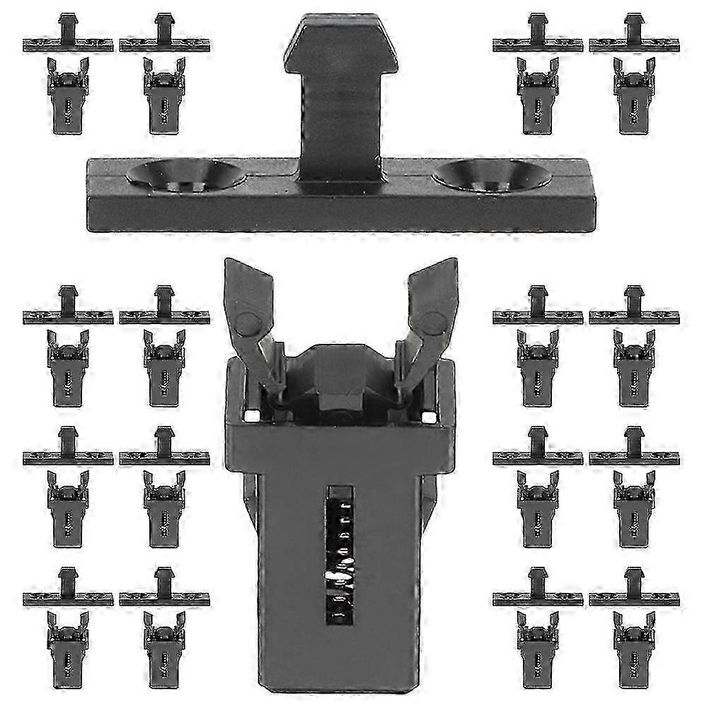 Self-Locking Switch Trash Can Lid Lock Plastic Replacement Latches 1Set