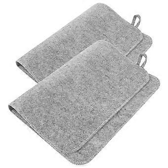 2pcs Sauna Felt Mat Portable Sauna Cushion Heat Insulation Mat Water Absorption Sauna Bath Pad For Sauna Bath Shower Room
