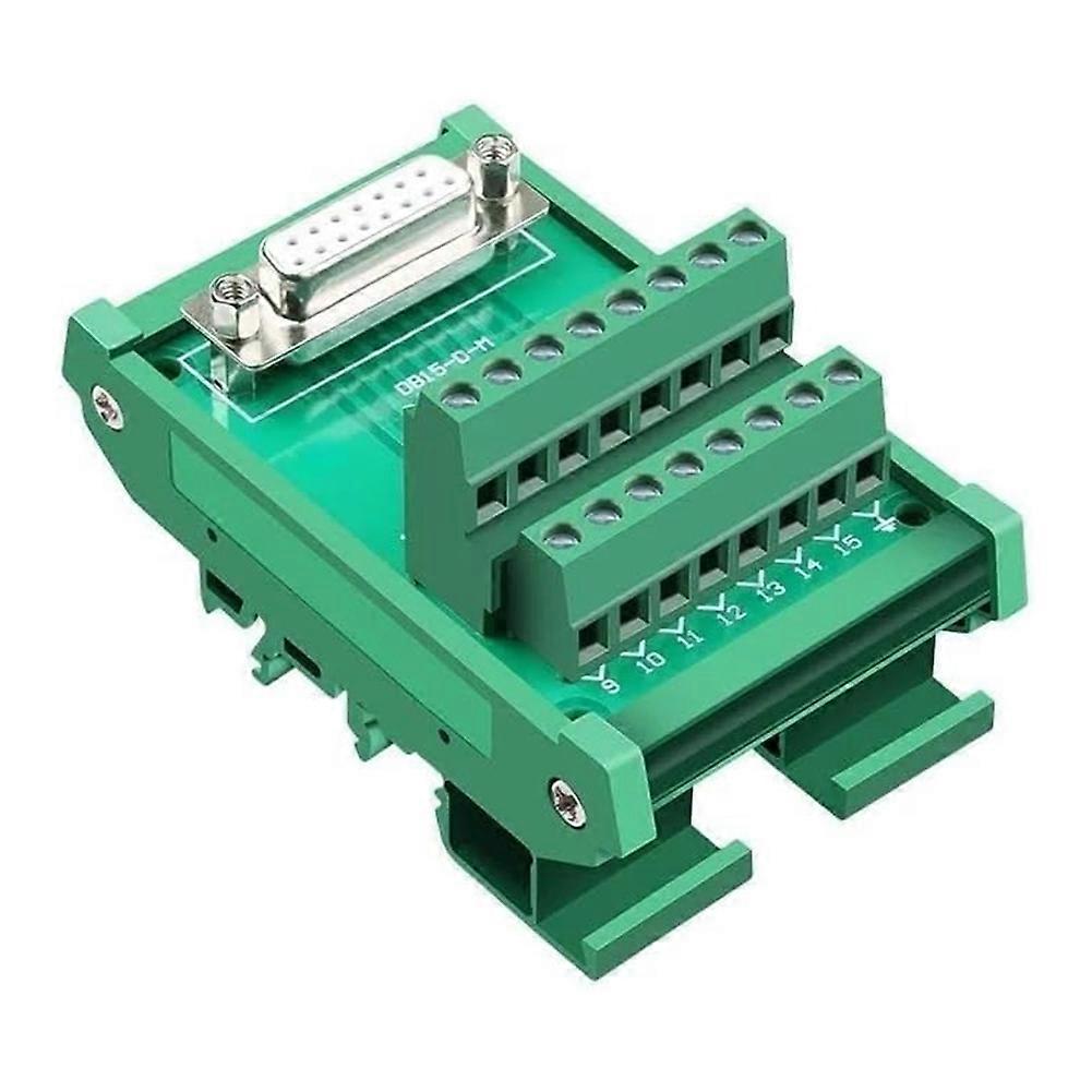 Female DB15 Connector Interface Terminal Board Connection Module Terminal Panel Repeaters