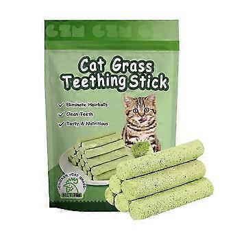 Bijtstaafjes voor katten, kauwspeelgoed van gras en gezonde huisdierensnack, bevorderen de gezondheid van uw kat.