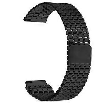Für Huawei Watch GT 5 46mm Uhrenarmband 22mm Neun-Perlen-Magnetschnalle Edelstahl-Handschlaufe