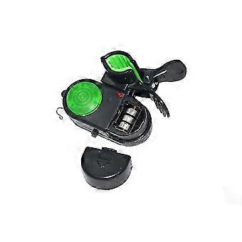Clip-On Fishing Bite Alarm,Fiskespö Alarm,Sound Bite Alert Bell med lampor