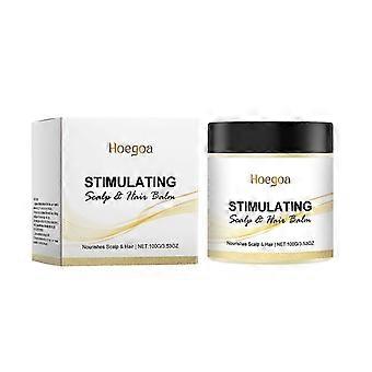 Stimulating Scalp and Hair Balm, Shea Butter and Mango Butter Blend, Leaving Hair Feeling Soft Adds Shine, Nourishes Scalp & Hair