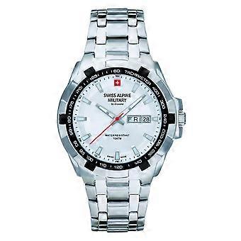 Swiss Alpine Military Men's Watch Analog Quartz 7043.1132SAM Stainless Steel