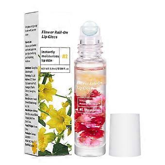 Watermelon Lip Gloss - Non-Sticky Hydrating Formula for Soft Lips - Easy Application Roll-On