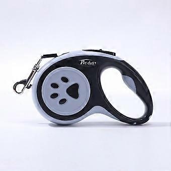 5m Retractable Dog Leash One Button Lock Pet Walking Lead For Small Medium Dogs Up To 50kg