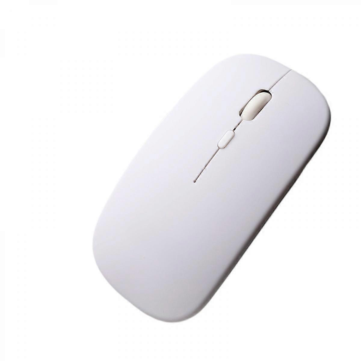 Rechargeable Bluetooth Mouse Wireless Bluetooth Mouse. (wireless Model Pearl White)