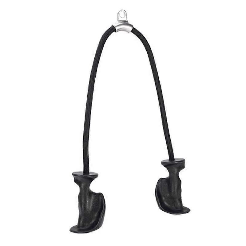 Fitness Grip Double Head Lano Pull Down Handle Triceps Biceps Back Muscle